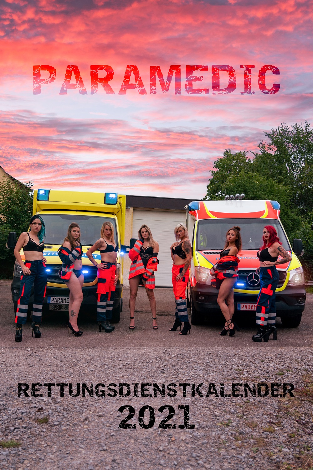 Rettungsdienst Wandkalender 2021 DIN A3 | Paramedic ...